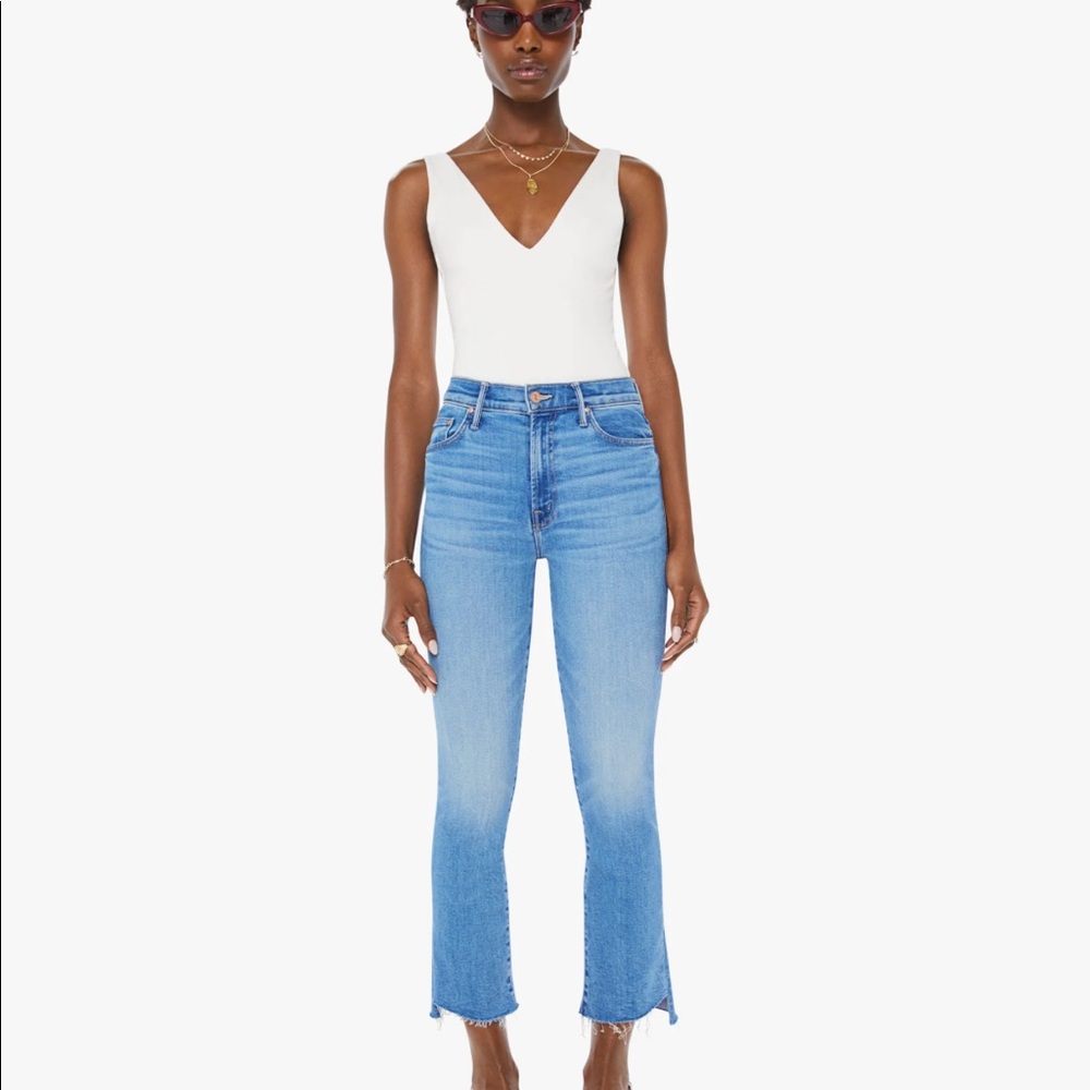 Mother The Insider Step Crop Fray - Monkey in the middle size 27
